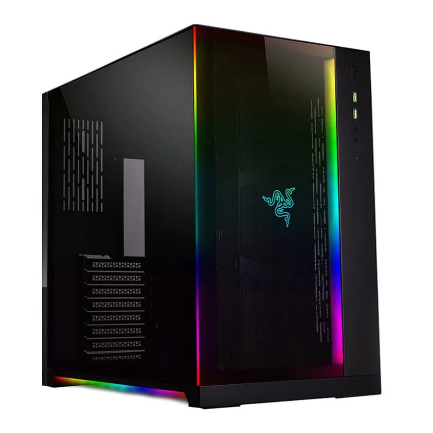 کیس کامپیوتر لیان لی CASE LIAN LI PC O11 DYNAMIC RAZER EDITION — تصویر ۲