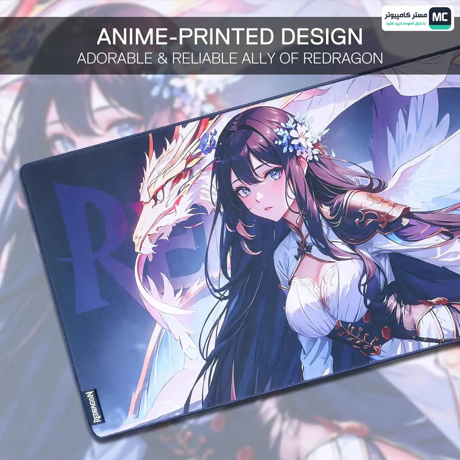 موس پد گیمینگ ردراگون Anime P046 L — تصویر ۴