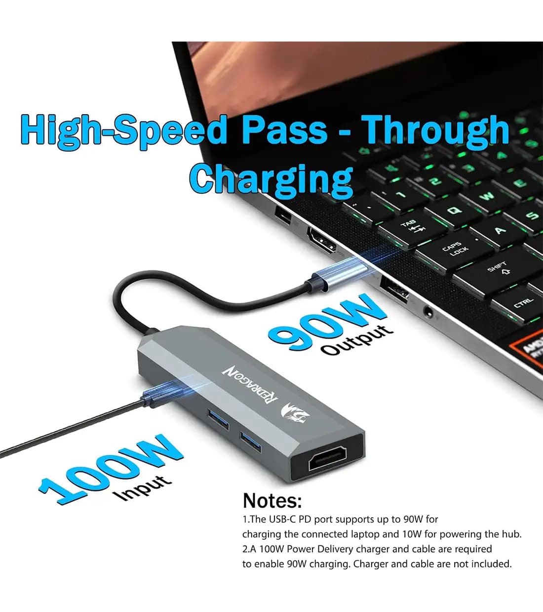 هاب 4 پورت USB ردراگون UCA-4 — تصویر ۱۲