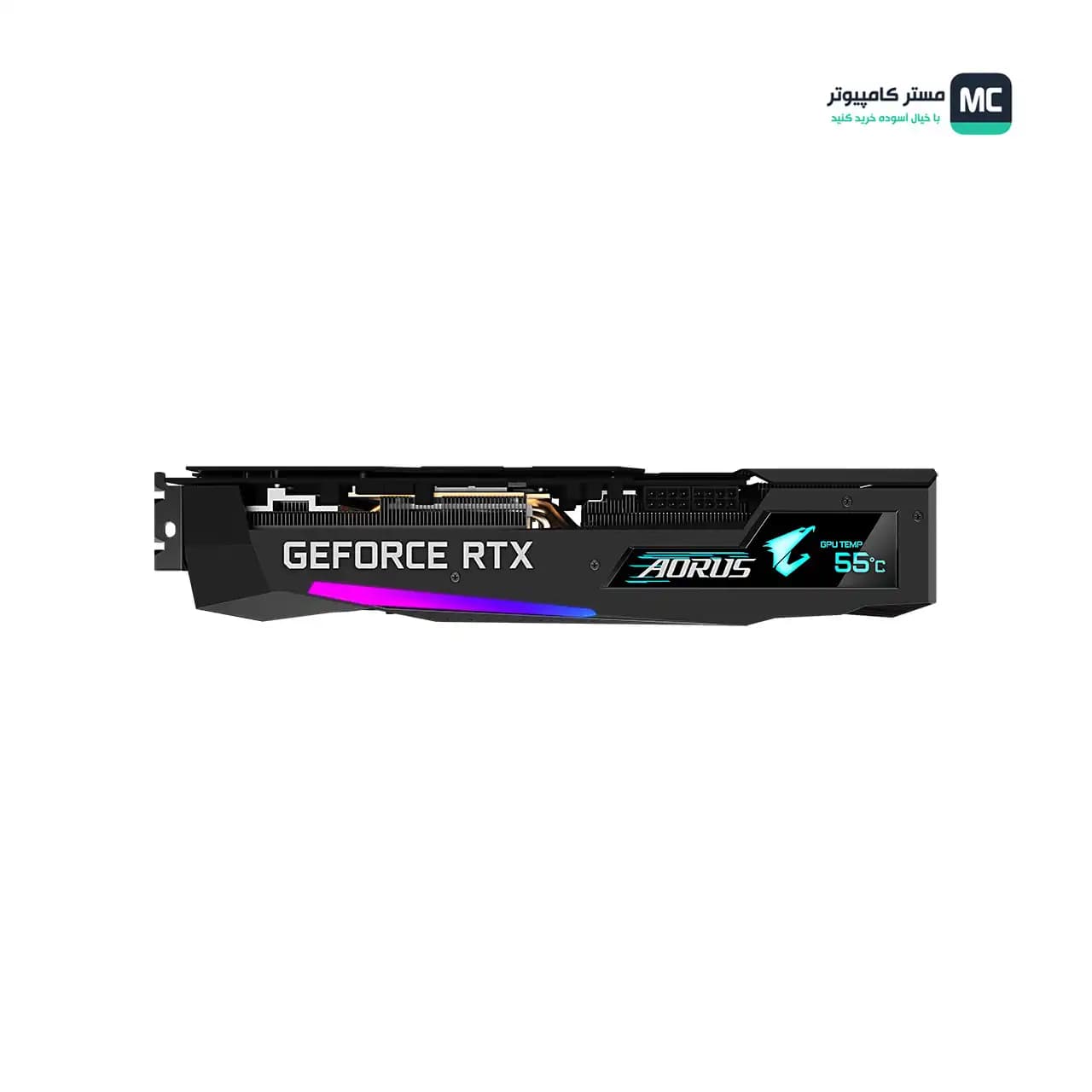کارت گرافیک گیگابایت AORUS RTX 3070 MASTER 8G (درحدنو) — تصویر ۴