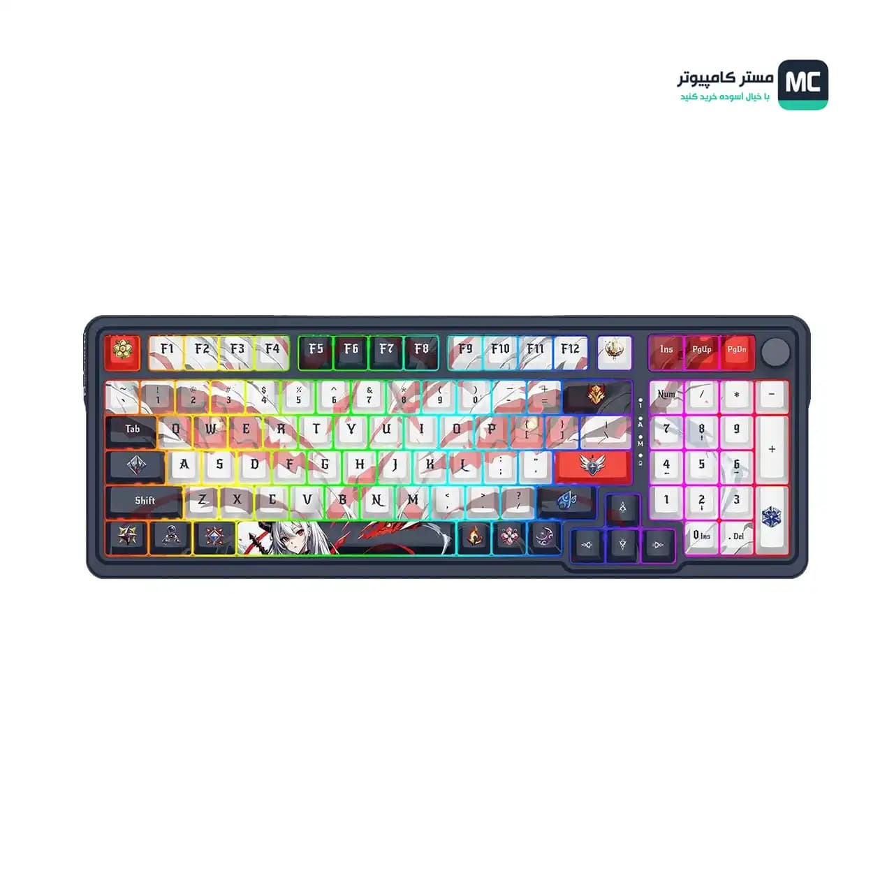 کیبورد بی سیم مکانیکال ردراگون EISA K686 AK PRO — تصویر ۱۰