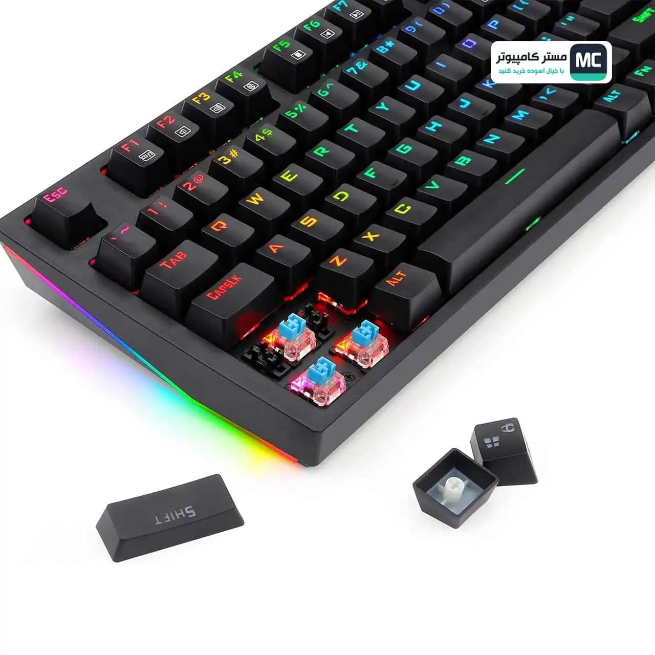 کیبورد مکانیکال ردراگون AMSA K592 PRO RGB — تصویر ۵