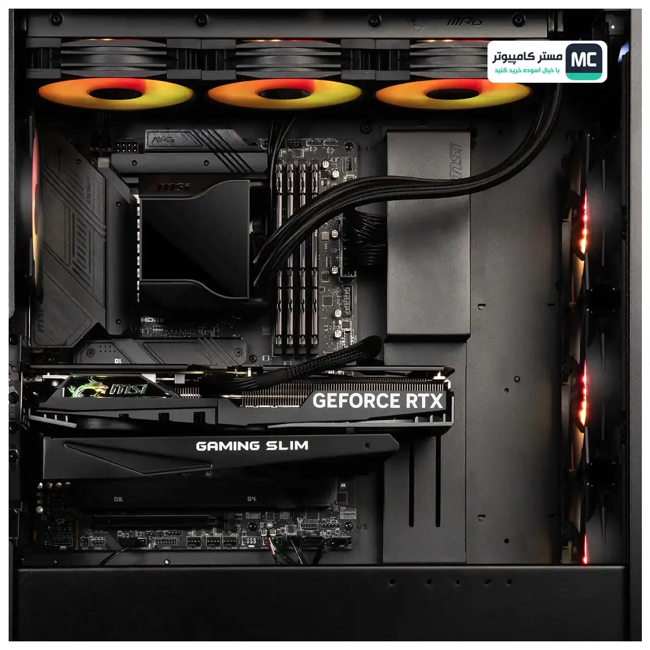 کارت گرافیک ام اس آی مدل MSI RTX 4060 Ti GAMING X SLIM 16GB GDDR6 — تصویر ۱۲