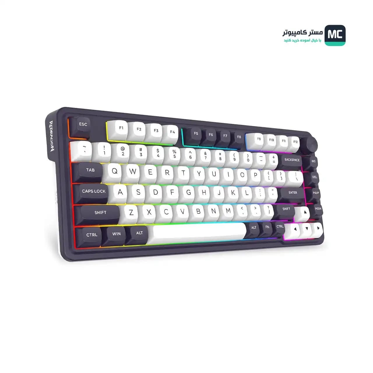 کیبورد بی سیم مکانیکال ردراگون FINKE QMK K715 PRO — تصویر ۱۱