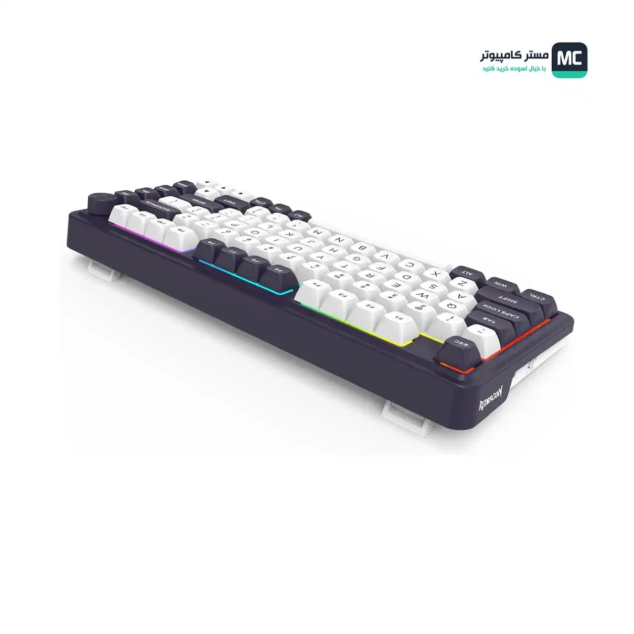 کیبورد بی سیم مکانیکال ردراگون FINKE QMK K715 PRO — تصویر ۶