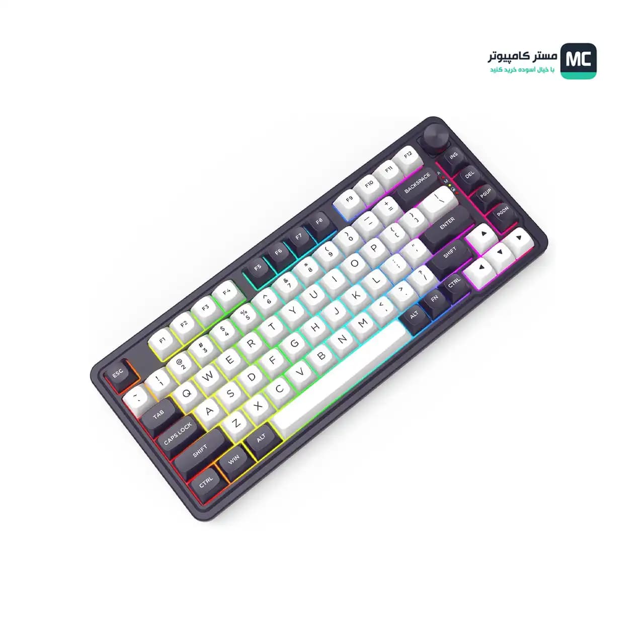 کیبورد بی سیم مکانیکال ردراگون FINKE QMK K715 PRO — تصویر ۸