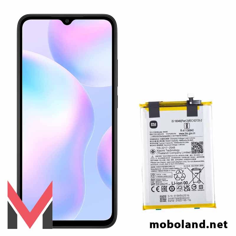 باتری اصلی شیائومی Xiaomi Redmi 9A مدل BN56