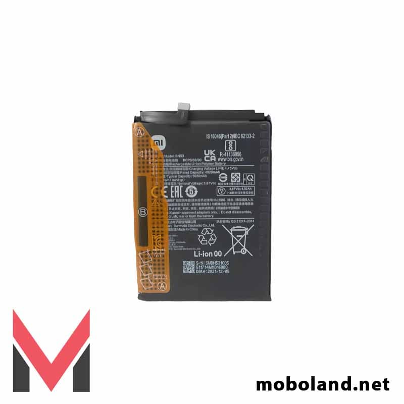 باتری اصلی شیائومی Xiaomi Redmi Note 10 Pro مدل BN53 — تصویر ۳