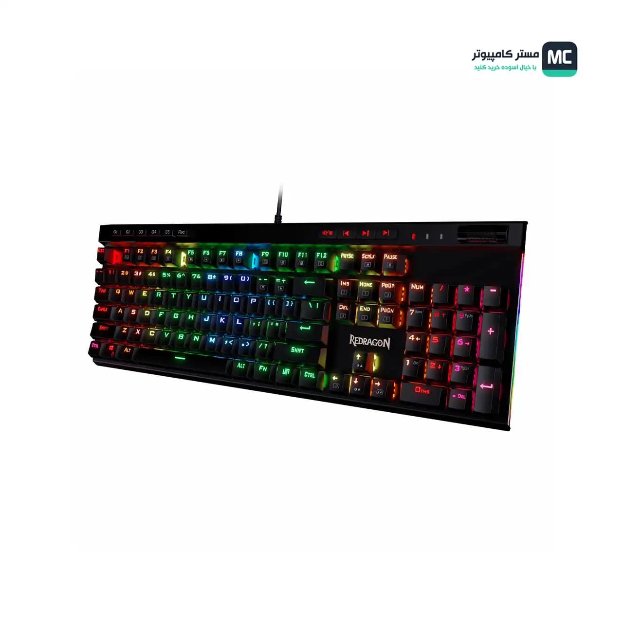 کیبورد مکانیکال گیمینگ ردراگون Vata K580 RGB — تصویر ۲