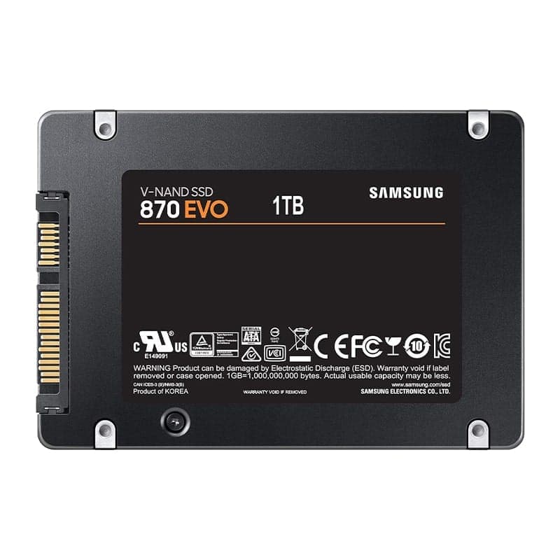 هارد اس اس دی سامسونگ مدل EVO 870 ظرفیت 1 ترابایت — تصویر ۱۲