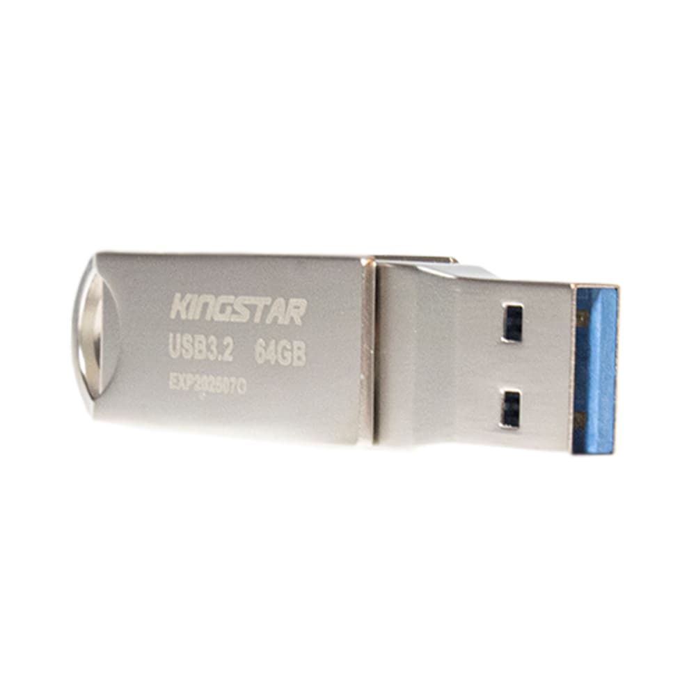 فلش 32GB-KINGSTAR C60/استیل — تصویر ۶