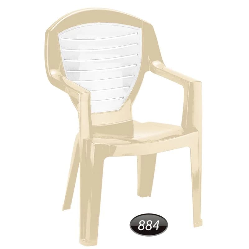 صندلی دسته دار دو رنگ کد 884 برند ناصر — تصویر ۳