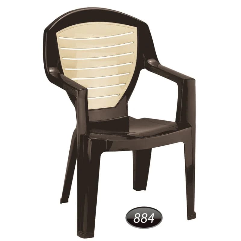 صندلی دسته دار دو رنگ کد 884 برند ناصر