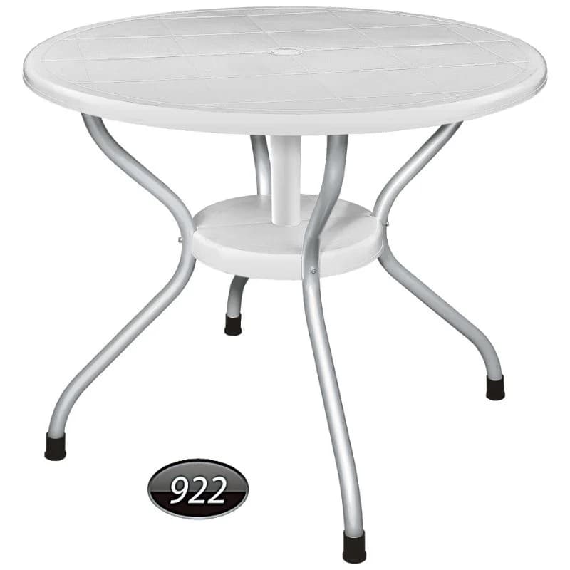 میز گرد پایه فلزی برند ناصر کد 922 — تصویر ۶