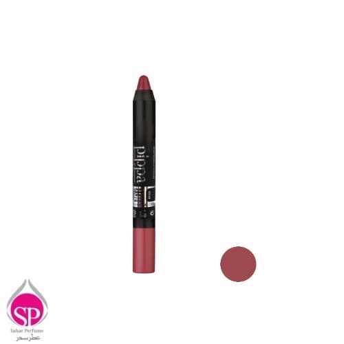رژ لب مدادی پیپا آف لاندن مدل Super Matte شماره 411