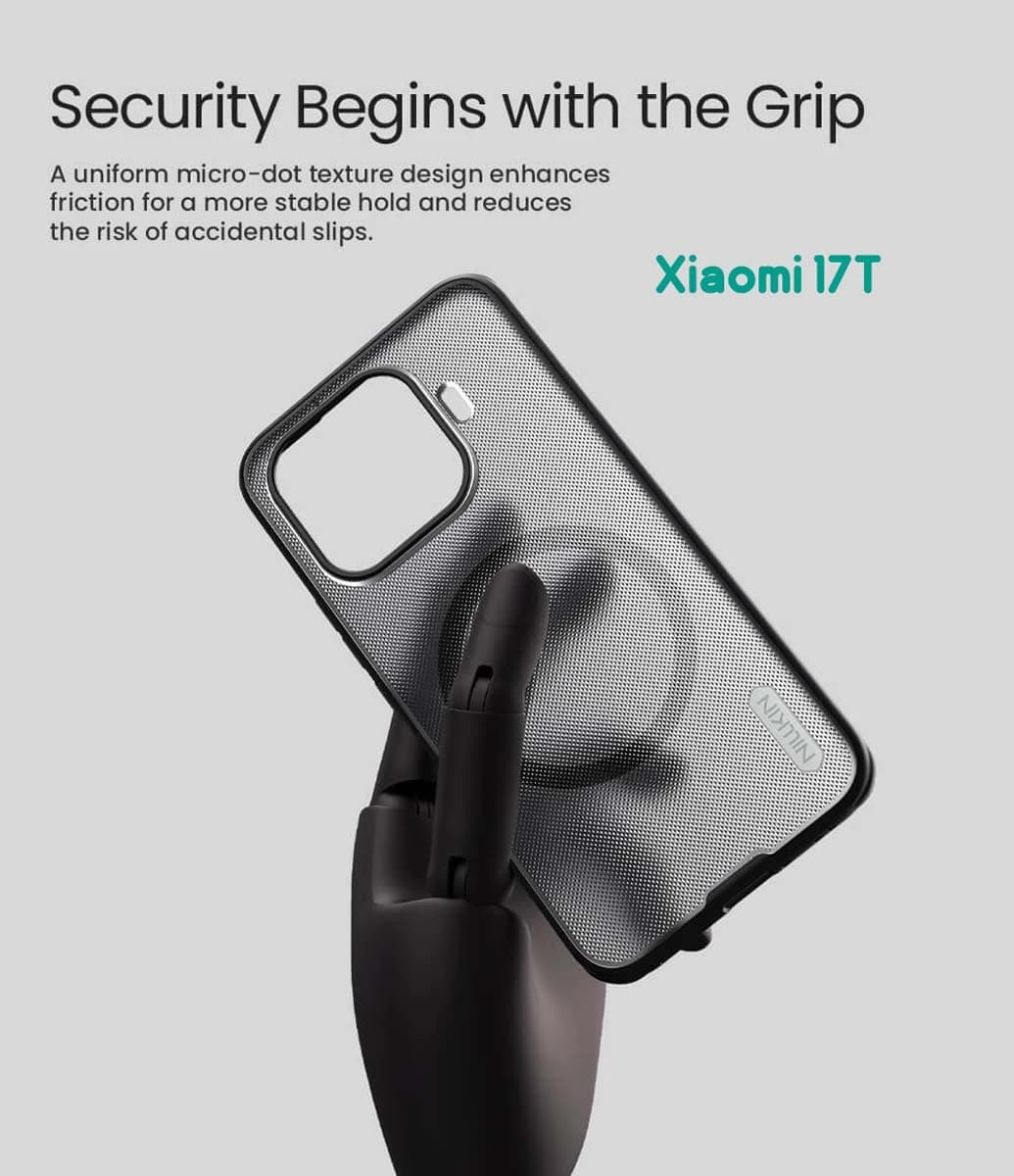 قاب ضدضربه مگنتی Xiaomi 17T مارک نیلکین مدل Super Frosted Shield Pro Magnetic — تصویر ۷