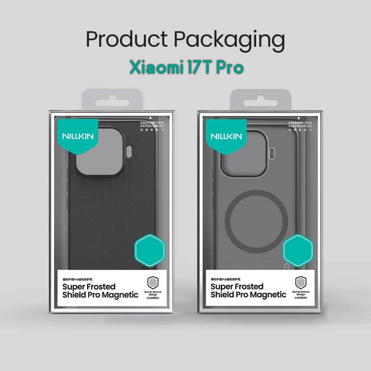 قاب ضدضربه مگنتی Xiaomi 17T Pro مارک نیلکین مدل Super Frosted Shield Pro Magnetic — تصویر ۱۱
