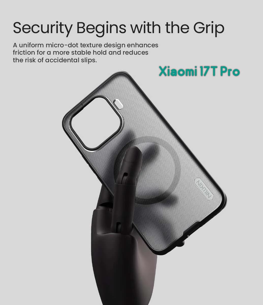 قاب ضدضربه مگنتی Xiaomi 17T Pro مارک نیلکین مدل Super Frosted Shield Pro Magnetic — تصویر ۷