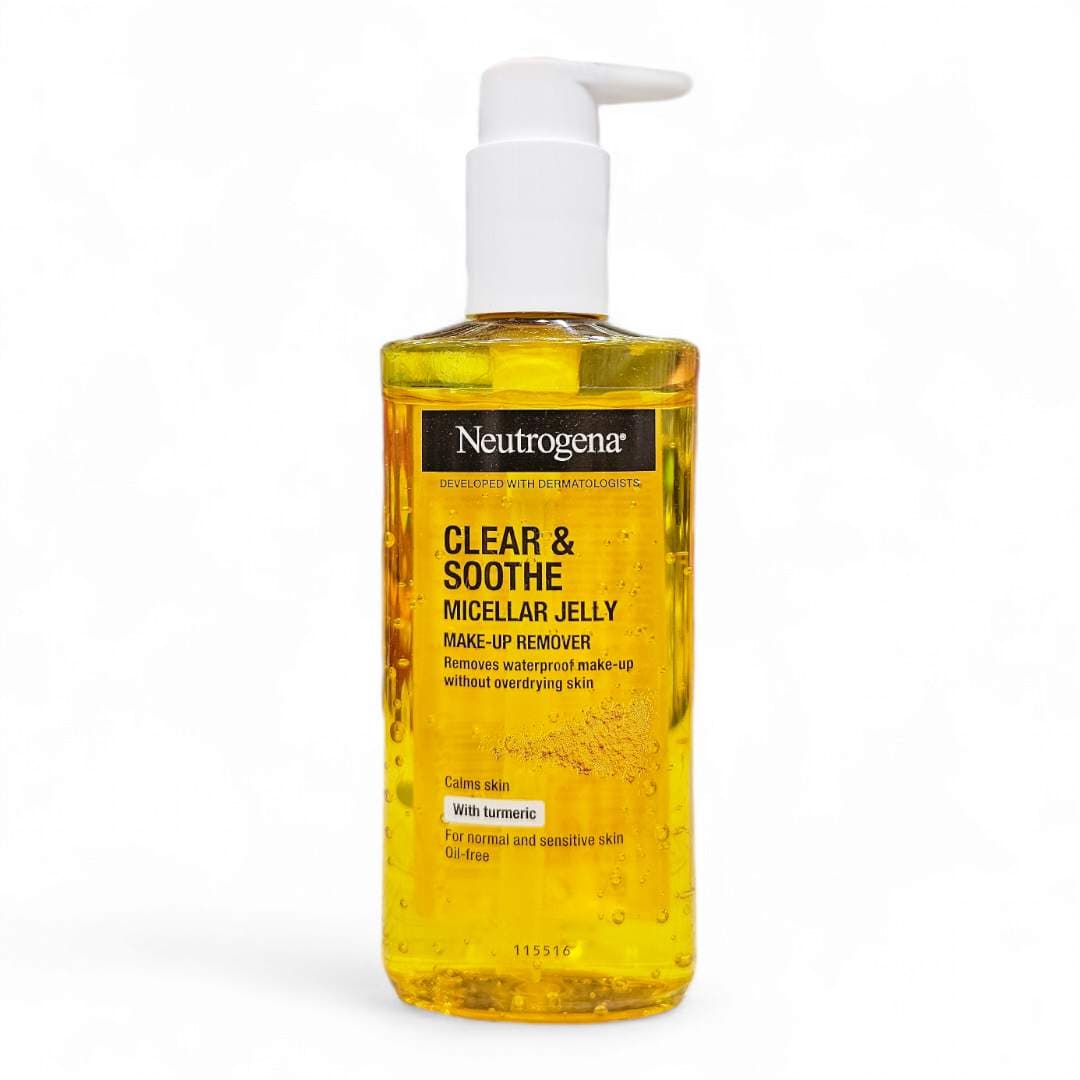 ژل شستشوی صورت زردچوبه نوتروژینا مدل Soothing Clear حجم 200 میل