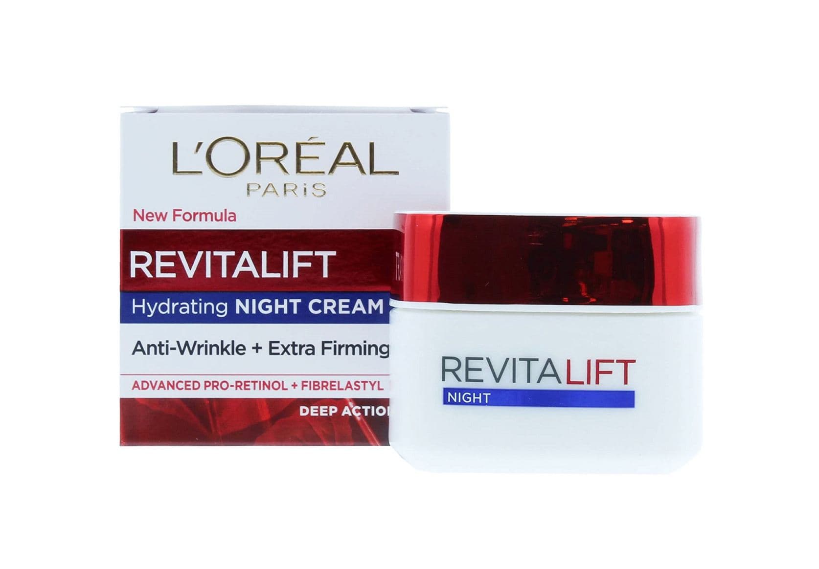 کرم ضد چروک شب لورآل مدل Revitalift حجم 50 میل — تصویر ۵