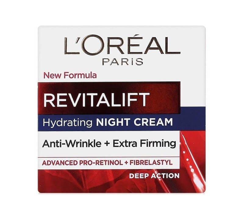 کرم ضد چروک شب لورآل مدل Revitalift حجم 50 میل — تصویر ۲
