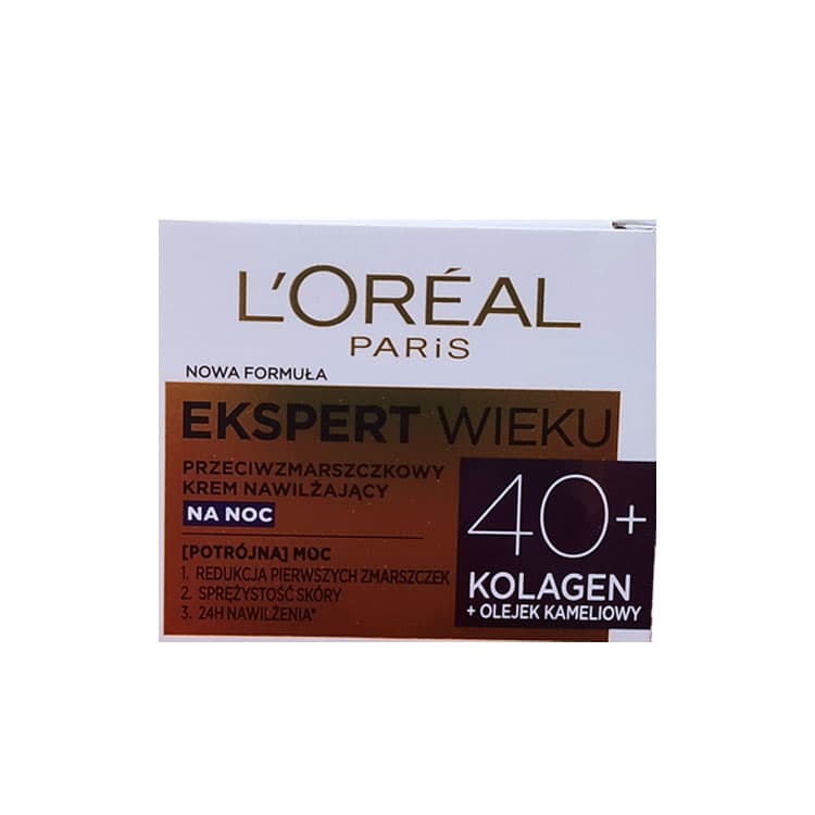 کرم ضد چروک شب لورآل مدل Ekspert Wieku +40 حجم 50 میل — تصویر ۴