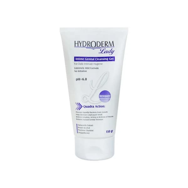 ژل بهداشتی بانوان دوران یائسگی هیدرودرم 150 گرم Hydroderm — تصویر ۲