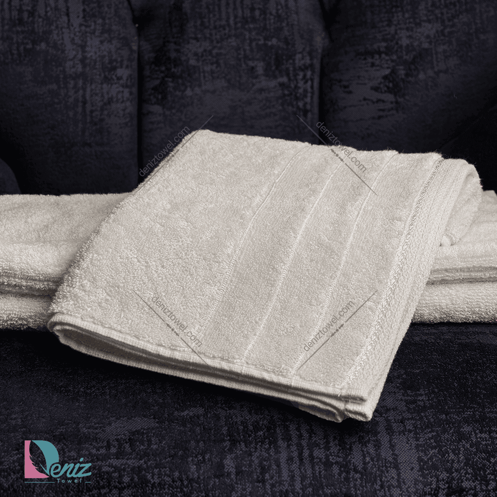 حوله دستی ویتو رنگ استخونی