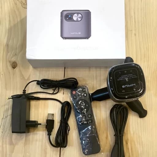 ویدئوپروژکتور شارژی با کیفیت تصویر 4K اندروید 11 اورجینال امازون المان — تصویر ۳