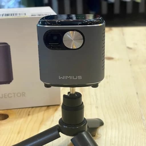ویدئوپروژکتور شارژی با کیفیت تصویر 4K اندروید 11 اورجینال امازون المان — تصویر ۴