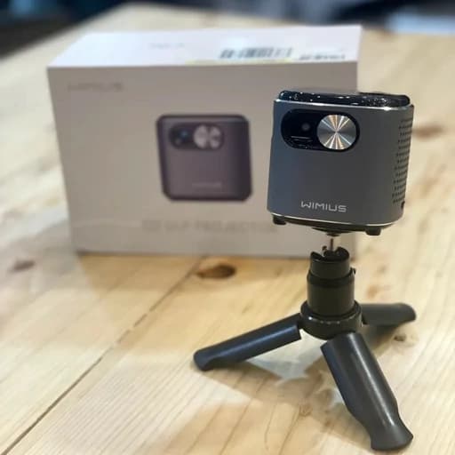 ویدئوپروژکتور شارژی با کیفیت تصویر 4K اندروید 11 اورجینال امازون المان