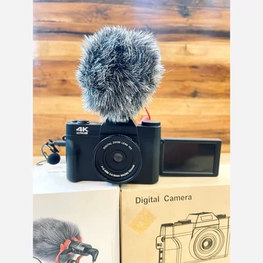 دوربین 4k وایفا دار 48 مگاپیکسل زوم 16X فلاش سرخود — تصویر ۴