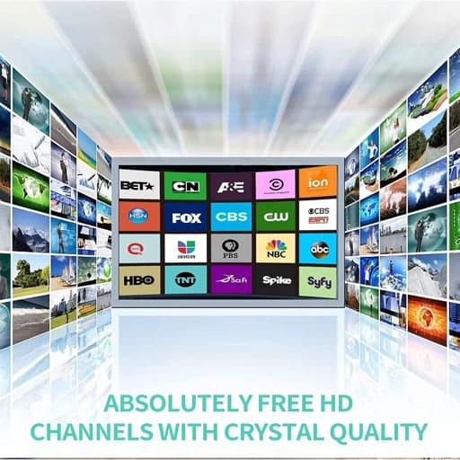 آنتن تلویزیون داخلی قدرتمند TNT HDبا برد 600 کیلومتر اورجینال امازون المان — تصویر ۸