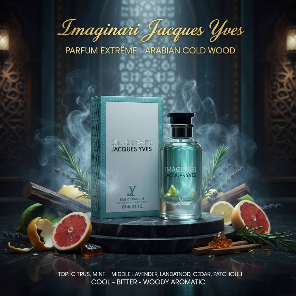 عطر ادکلن زنانه مردانه لویی ویتون ایمجینیشن فراگرنس ورد مدل ایمجینری ژاک ایو (Fragrance World Jacques Yves Imaginari) حجم 100 میل — تصویر ۱۰