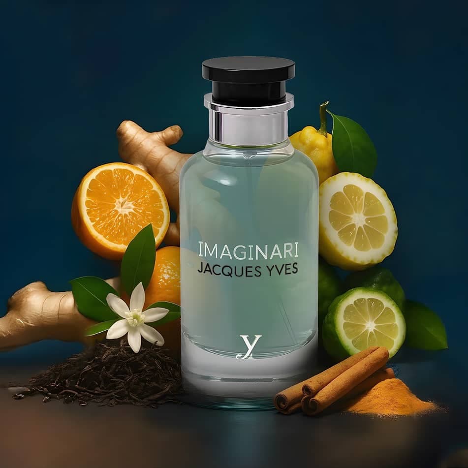 عطر ادکلن زنانه مردانه لویی ویتون ایمجینیشن فراگرنس ورد مدل ایمجینری ژاک ایو (Fragrance World Jacques Yves Imaginari) حجم 100 میل — تصویر ۴
