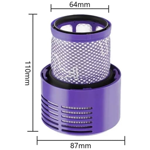 فیلتر جارو شارژی دایسون مدل V10 و SV12 پک 2 عددی اورجینال امازون المان( ارسال رایگان⭐ — تصویر ۱۲