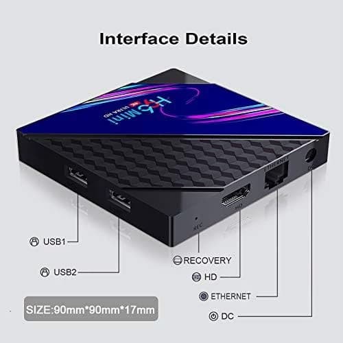 اندروید باکس 4k برند H96 mini رم 2 حافظه 16 اندروید10 — تصویر ۹
