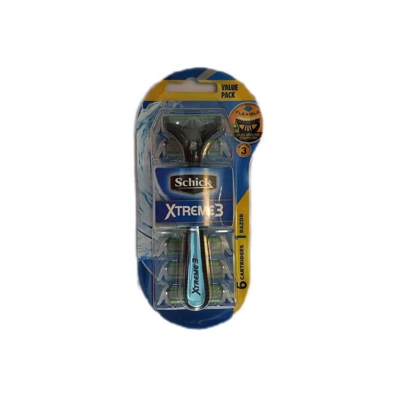 تیغ اصلاح مردانه 3 تیغه مدل Xtreme 3 بهمراه 5 تیغ یدک شیک — تصویر ۳