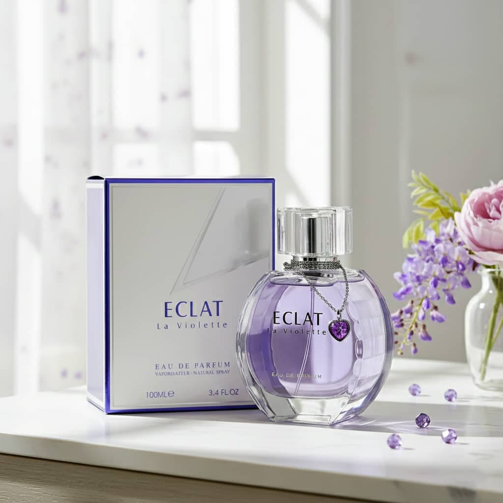 عطر ادکلن زنانه لانوین اکلت د آرپج فراگرنس ورد مدل اکلت لا ویولت (Fragrance World LANVIN Eclat d’Arpege) حجم 100 میل