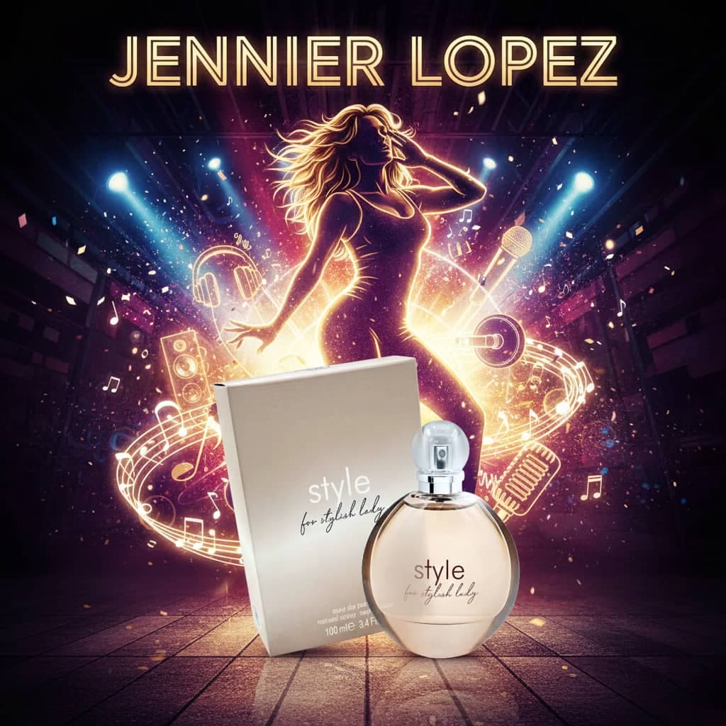عطر ادکلن زنانه جنیفر لوپز استیل فراگرنس ورد مدل استایل فور استایلش لیدی (Fragrance World Still Jennifer Lopez) حجم 100 میل