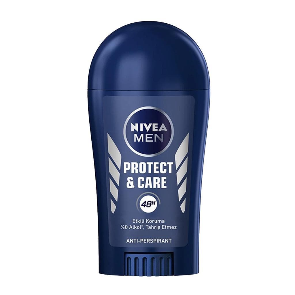 استیک ضدتعریق مردانه نیوا NIVEA MEN مدل Protect & care حجم 40 میلی