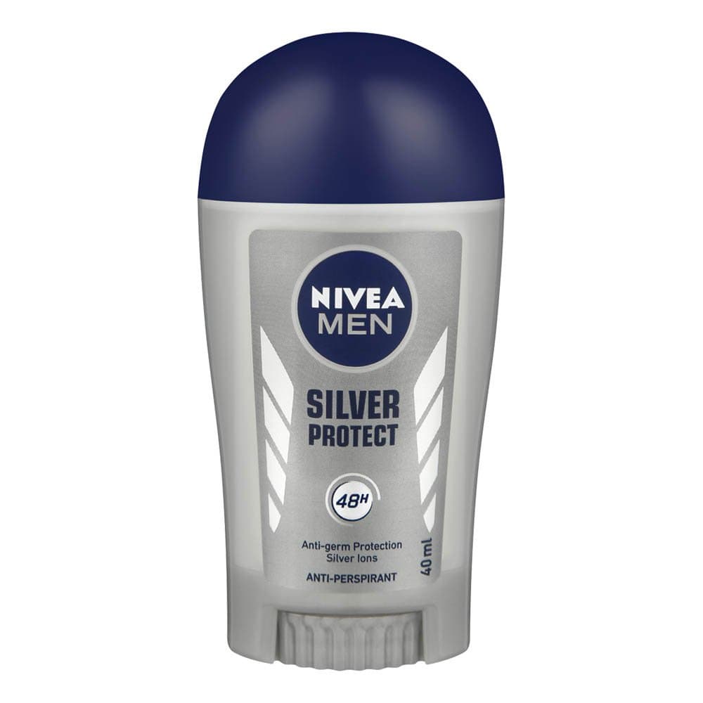 مام صابونی مردانه نیوا NIVEA MEN مدل Sılver Protect حجم 40 میلی