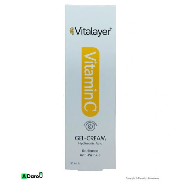 کرم ژل ویتامین C تیوپی ویتالیر 30 میلی‌لیتر Vitalayer — تصویر ۱۱