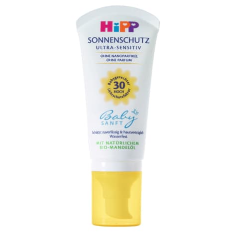 کرم ضد آفتاب کودک هیپ Hipp مدل Ultra-Sensitiv با spf 30 حجم 50 میلی — تصویر ۴