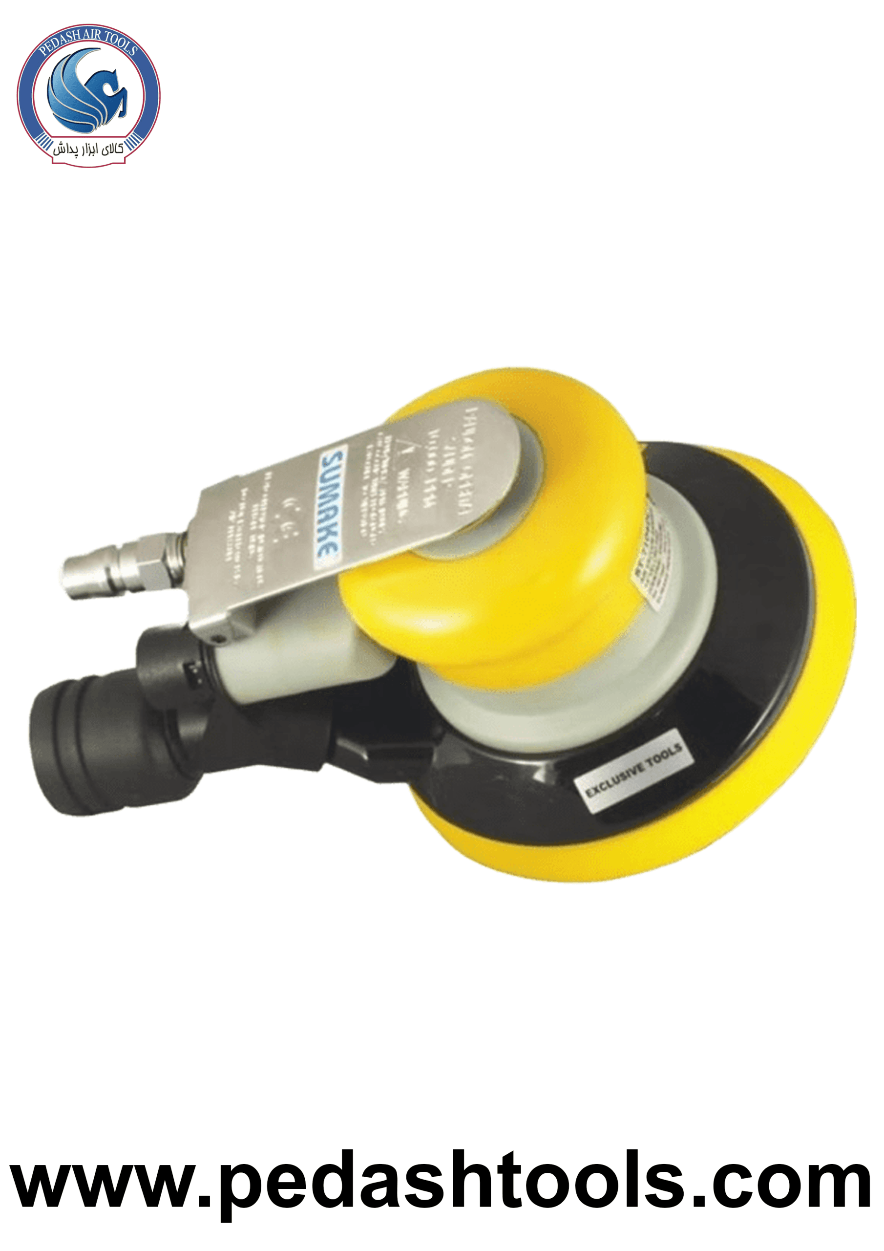 سنباده لرزان بادی سوماک Sumake گرد 5 اینچ اصل تایوان مدل ST-7104DS-5
