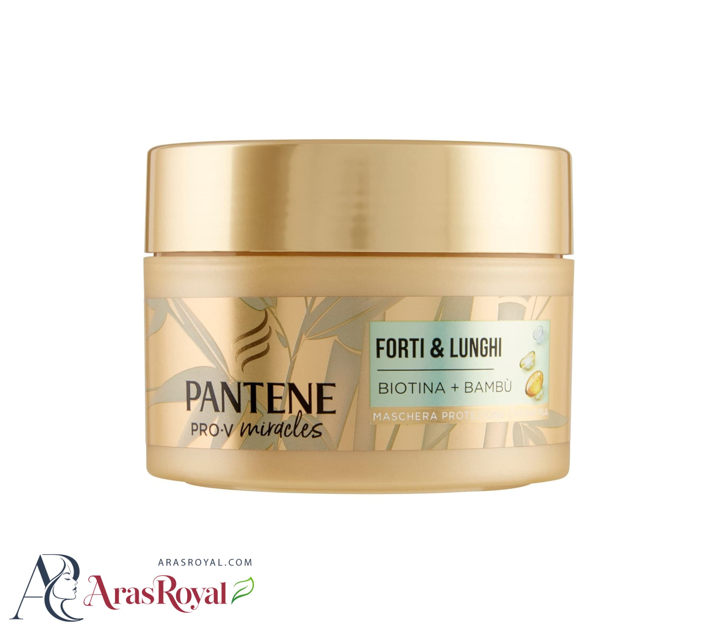 ماسک مو پنتن بامبو Pantene ضد ریزش حاوی بیوتین اصل آلمان حجم 160 میل — تصویر ۵