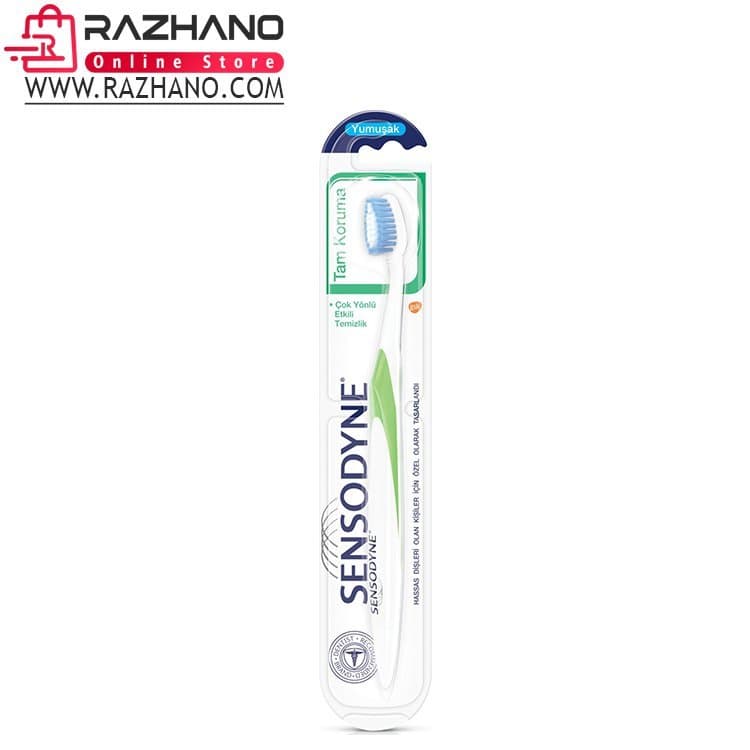 مسواک سنسوداین Sensodyne با برس نرم مدل TAM KORUMA — تصویر ۳