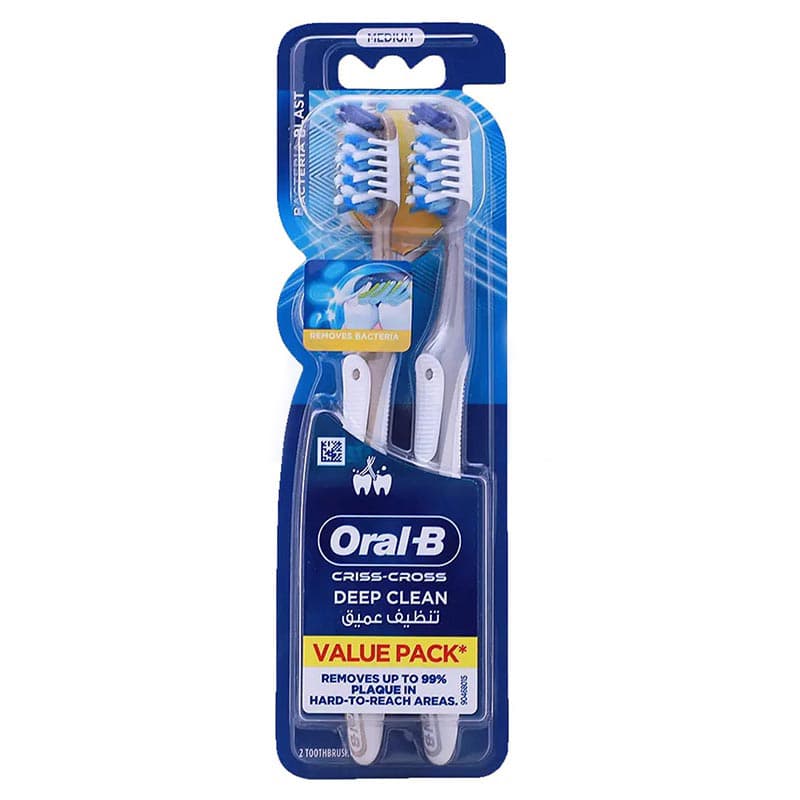 مسواک دوقلوی اورال بی Oral-B مدل Pro Health با برس متوسط — تصویر ۵