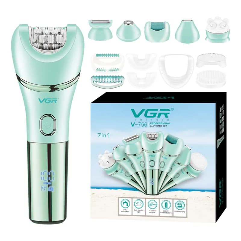 اپیلاتور هفت کاره وی جی آر مدل V-756 — تصویر ۶