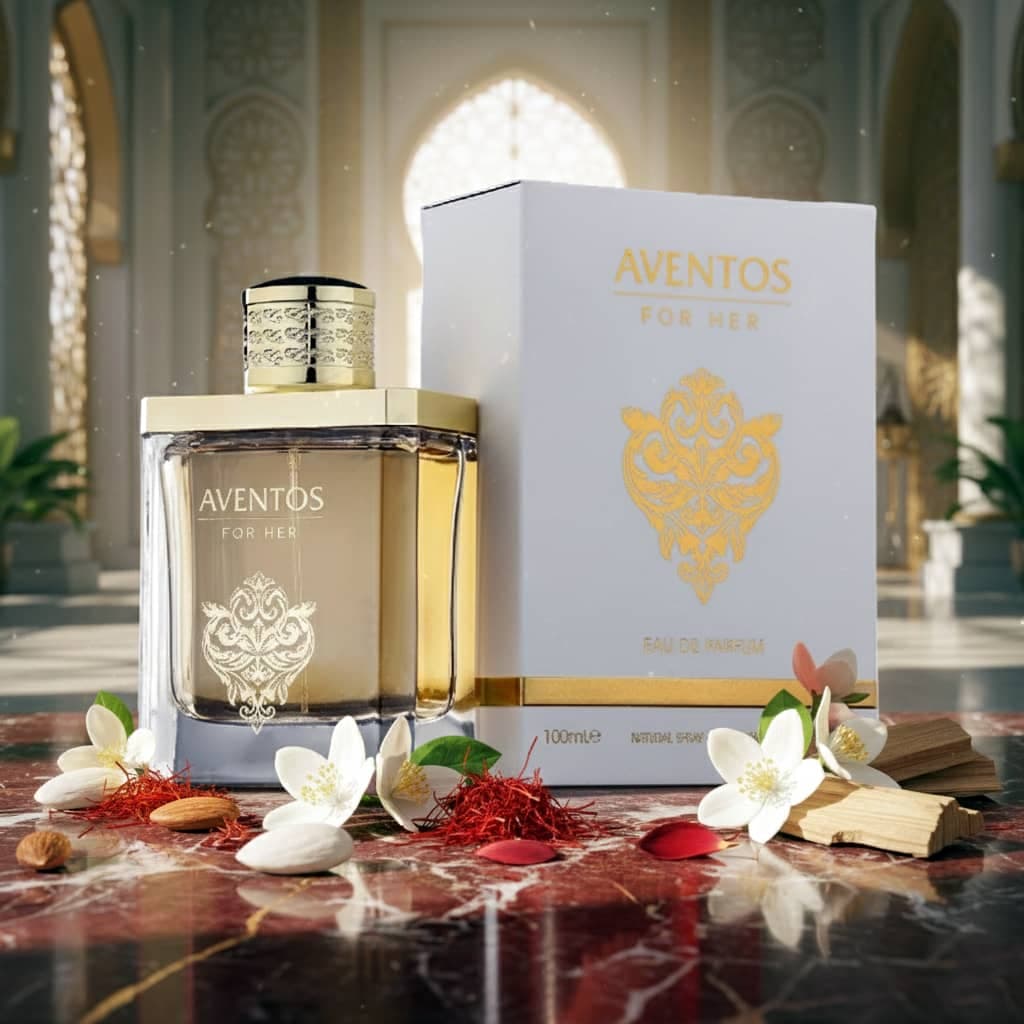 عطر ادکلن زنانه کرید اونتوس فور هر فراگرنس ورد رایحه کرید زنانه (Fragrance World Aventos For Her)
